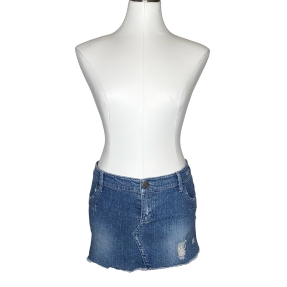 Y2K 2000s Hang Ten micro mini skirt size 9 - Picture 10 of 16